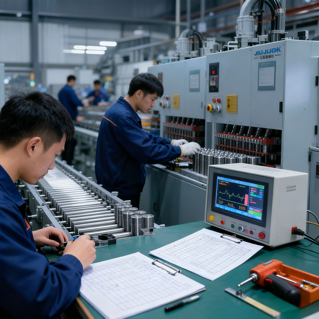 设备生产组装与中期调试